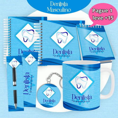 Arquivo Digital Agenda Dentista Masculino 2024 #3355