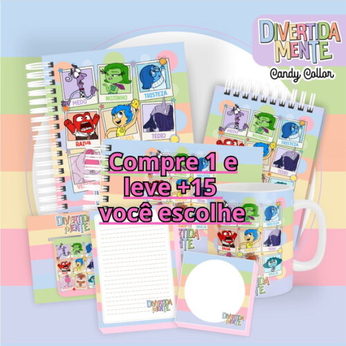 Arquivo Digital Agenda Divertidamente Candy #6091