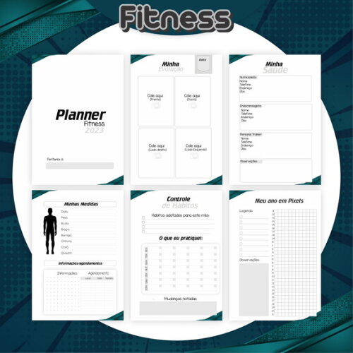 Arquivo Digital Agenda Fitness Masculino 2024 #3362