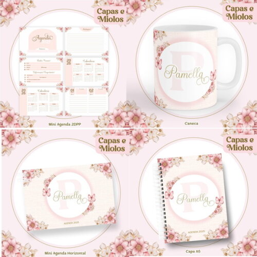 Arquivo Digital Agenda Floral Borboletas 2025 #6094