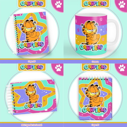 Arquivo Digital Agenda Garfield 2025 #6099