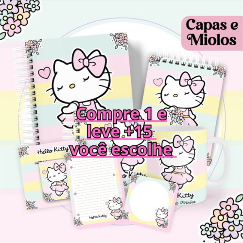 Arquivo Digital Agenda Hello Kitty #6101