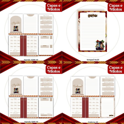 Arquivo Digital Agenda Harry Potter #6100
