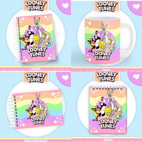 Arquivo Digital Agenda Looney Tunes #6105