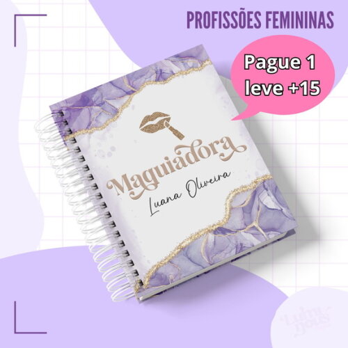 Arquivo Digital Agenda Maquiadora 2024 #3303