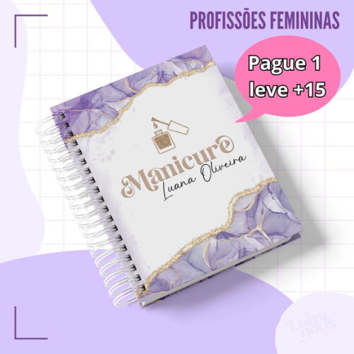 Arquivo Digital Agenda Manicure 2024 #3304