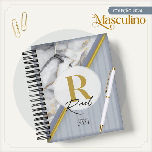 Arquivo Digital Agenda Masculina 2024 #2486