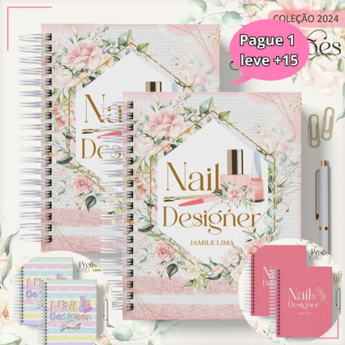 Arquivo Digital Agenda Nail Designer 2024 #3329