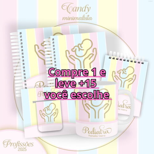 Arquivo Digital Agenda Profissões 2025 Candy #6123