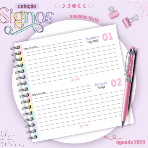 Arquivo Digital Agenda Signos 2024 #3236