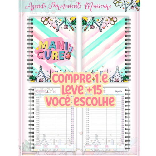 Arquivo Digital Agendamentos Manicure #7475