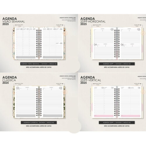 Arquivo Digital Agendas 2025 #4636