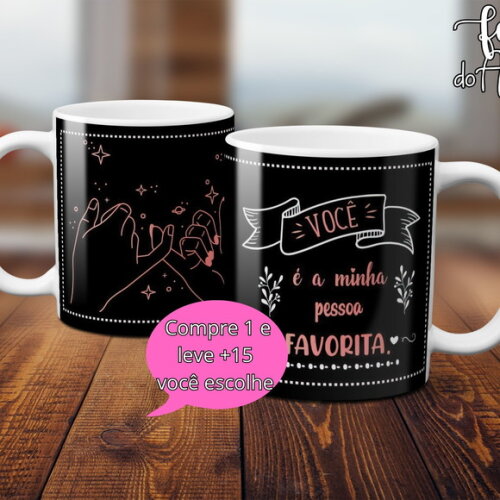 Arquivo Digital Arte Caneca Dia dos Amigos #4959