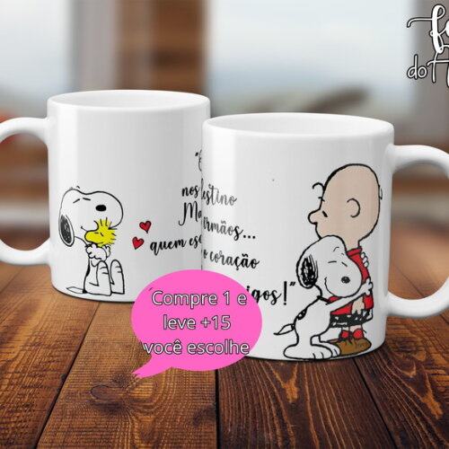 Arquivo Digital Arte Caneca Dia dos Amigos #5017