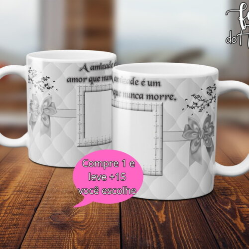 Arquivo Digital Arte Caneca Dia dos Amigos #5037