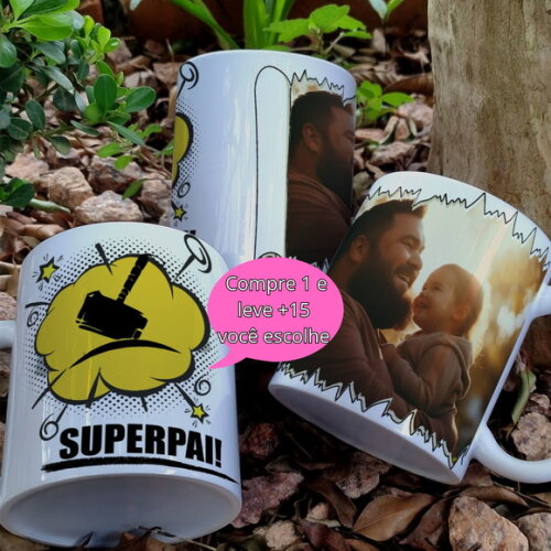 Arquivo Digital Arte Caneca Dia dos Pais #5141