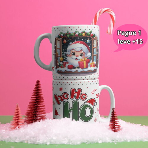Arquivo Digital Arte Caneca Natal #3467