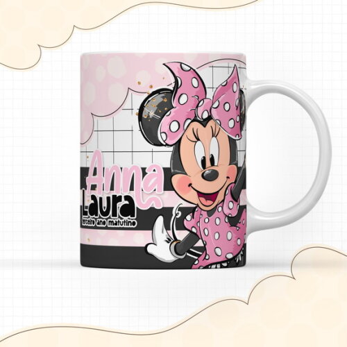 Arquivo Digital Arte Caneca Minnie #2927