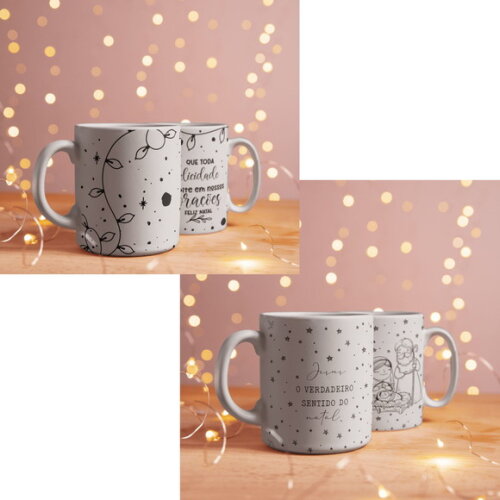 Arquivo Digital Arte Caneca Natal #3469