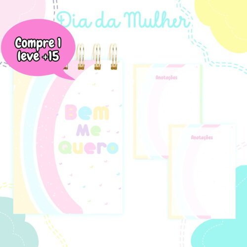 Arquivo Digital Bloquinho Dia das Mulheres #3779