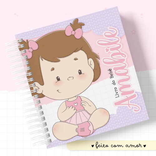 Arquivo Digital Caderneta Baby Morena #2412
