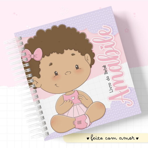 Arquivo Digital Caderneta Baby Negra #2413