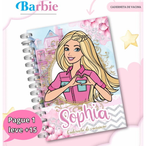 Arquivo Digital Caderneta Barbie #3273
