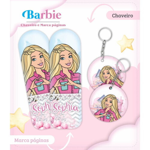 Arquivo Digital Caderneta Barbie #3273