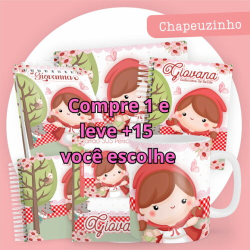 Arquivo Digital Caderneta Chapeuzinho #5812