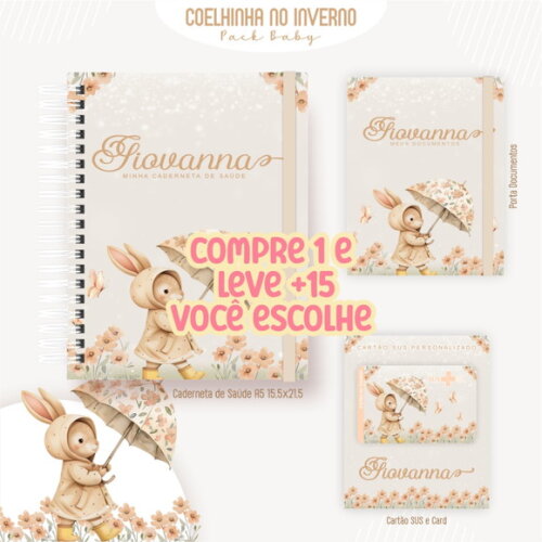 Arquivo Digital Caderneta Coelhinha no Inverno #7317
