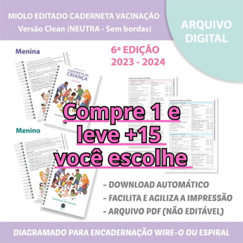 Arquivo Digital Caderneta da Criança - Vacinação #6994