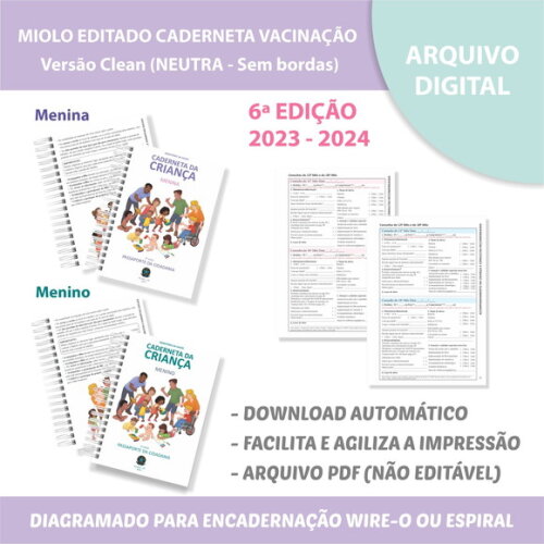 Arquivo Digital Caderneta da Criança - Vacinação #6994