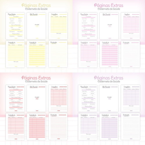 Arquivo Digital Caderneta da Criança 7ª Ed - 2024 #4601