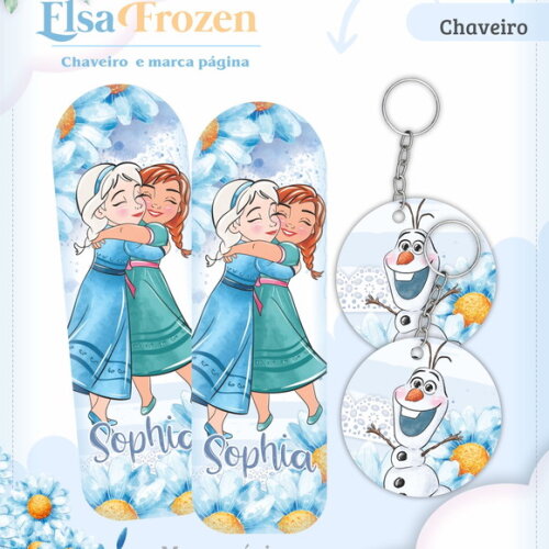 Arquivo Digital Caderneta Elsa Frozen #3283