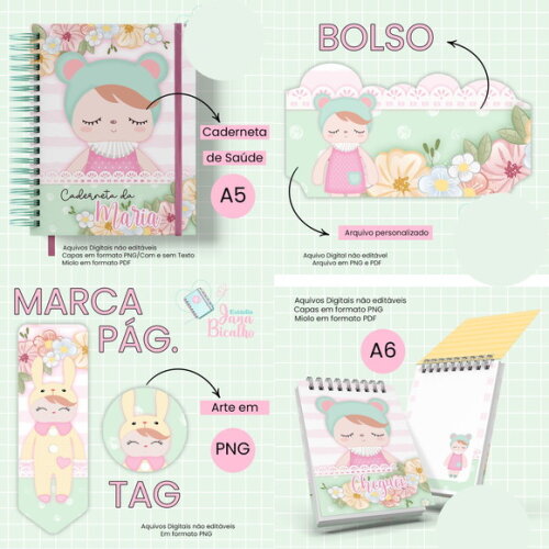 Arquivo Digital Caderneta Metoo Dolls #2865