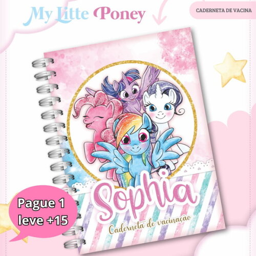 Arquivo Digital Caderneta My Little Pony #3286