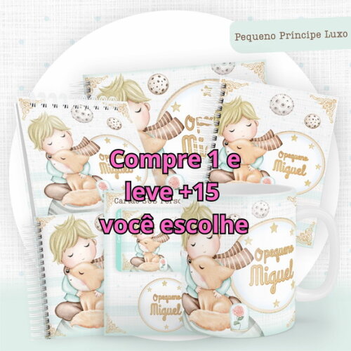 Arquivo Digital Caderneta o Pequeno Príncipe #5668