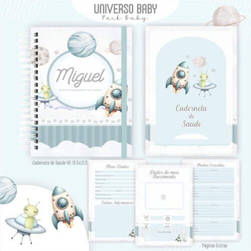 Arquivo Digital Caderneta Universo Baby #7314