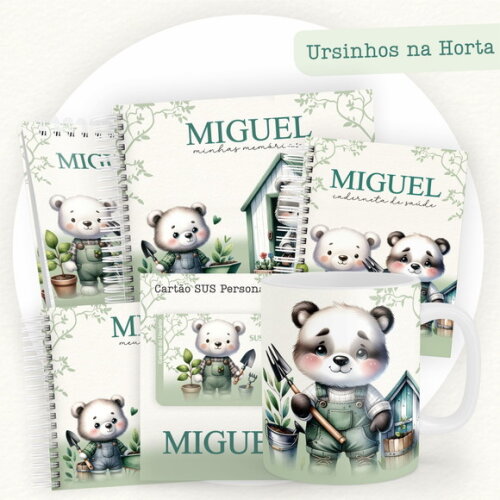 Arquivo Digital Caderneta Ursinhos na Horta #5826