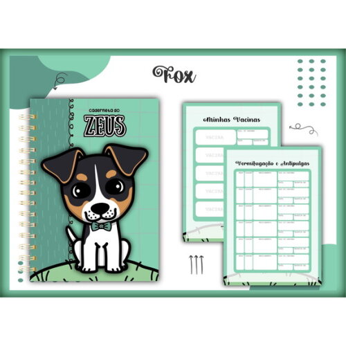 Arquivo Digital Caderneta Vacina Pet Fox #1371