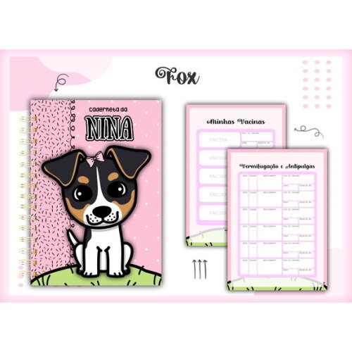 Arquivo Digital Caderneta Vacina Pet Fox #1370