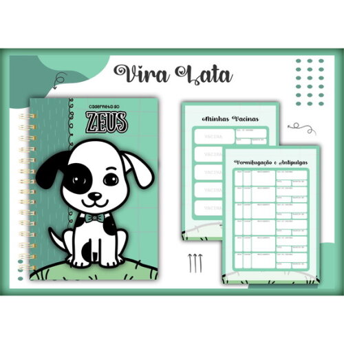 Arquivo Digital Caderneta Vacina Pet Vira Lata #1422