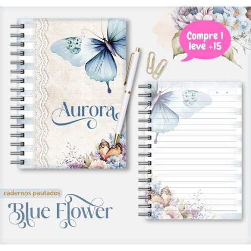 Arquivo Digital Caderno Blue #3518