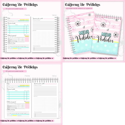 Arquivo Digital Caderno de Pedidos #7293