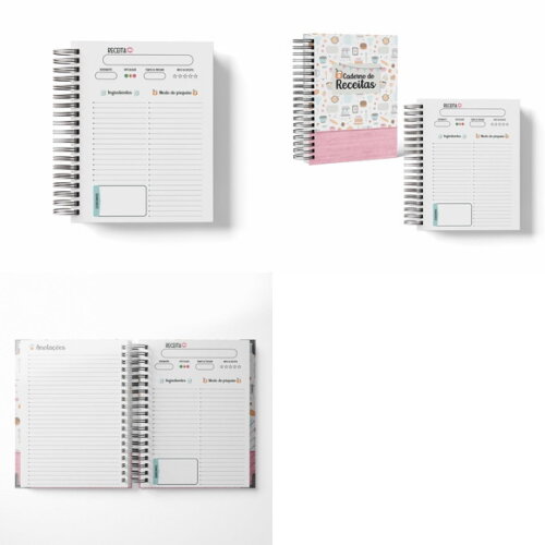 Arquivo Digital Caderno de Receitas #6080