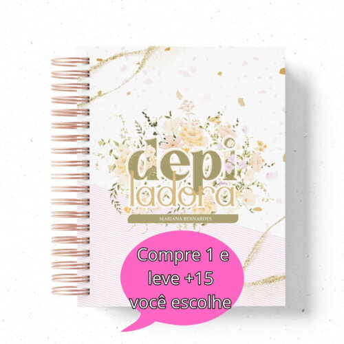 Arquivo Digital Caderno Depiladora 2025 #4702