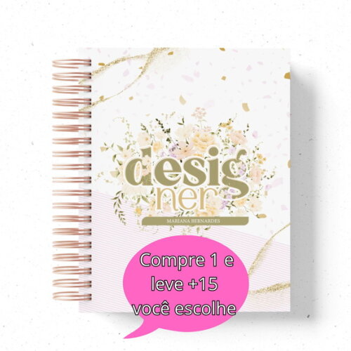 Arquivo Digital Caderno Designer 2025 #4701