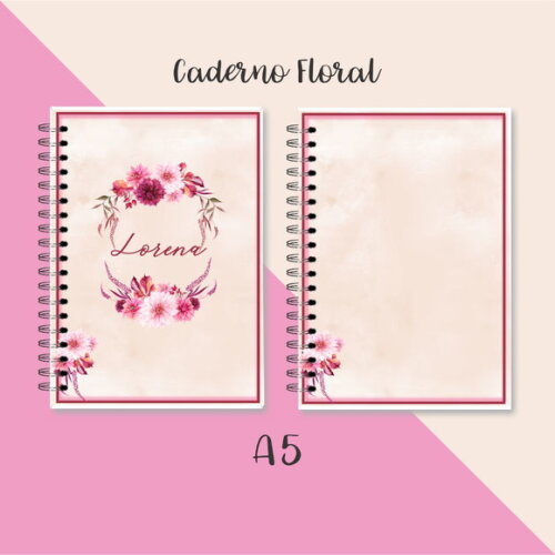 Arquivo Digital Caderno Floral #477