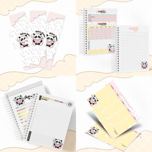 Arquivo Digital Caderno Panda #3035