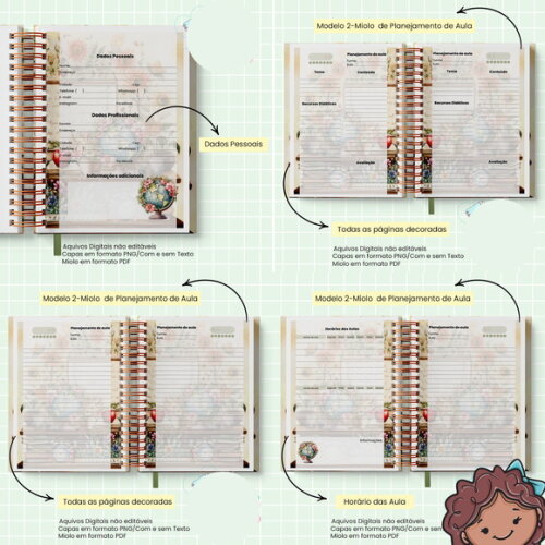 Arquivo Digital Caderno Planejamento #2863